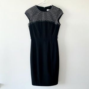 Calvin Klein refined dress Size 0 like new!